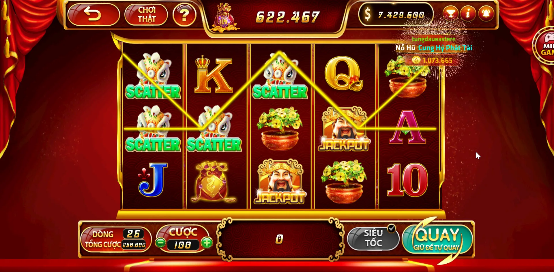 Game Thần Tài trên Go88