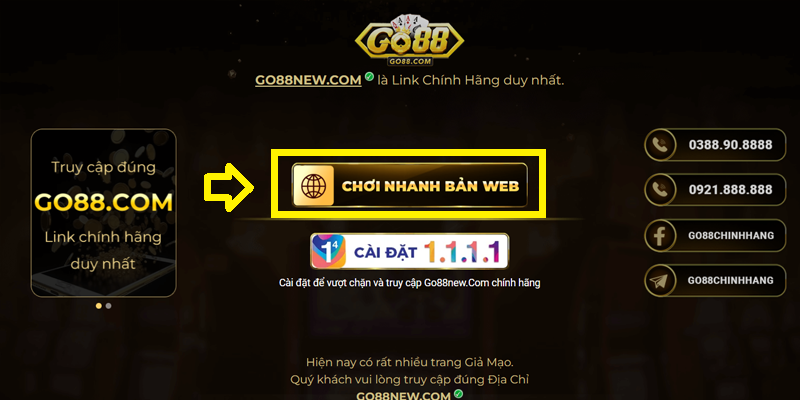 choi nhanh ban web go88