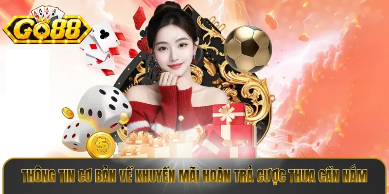 Thông tin cơ bản về khuyến mãi hoàn trả cược thua cần nắm